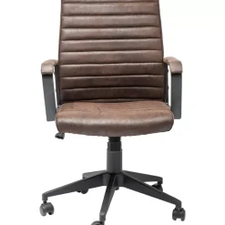 KARE Design Burodrehstuhl Labora Braun- Stühle