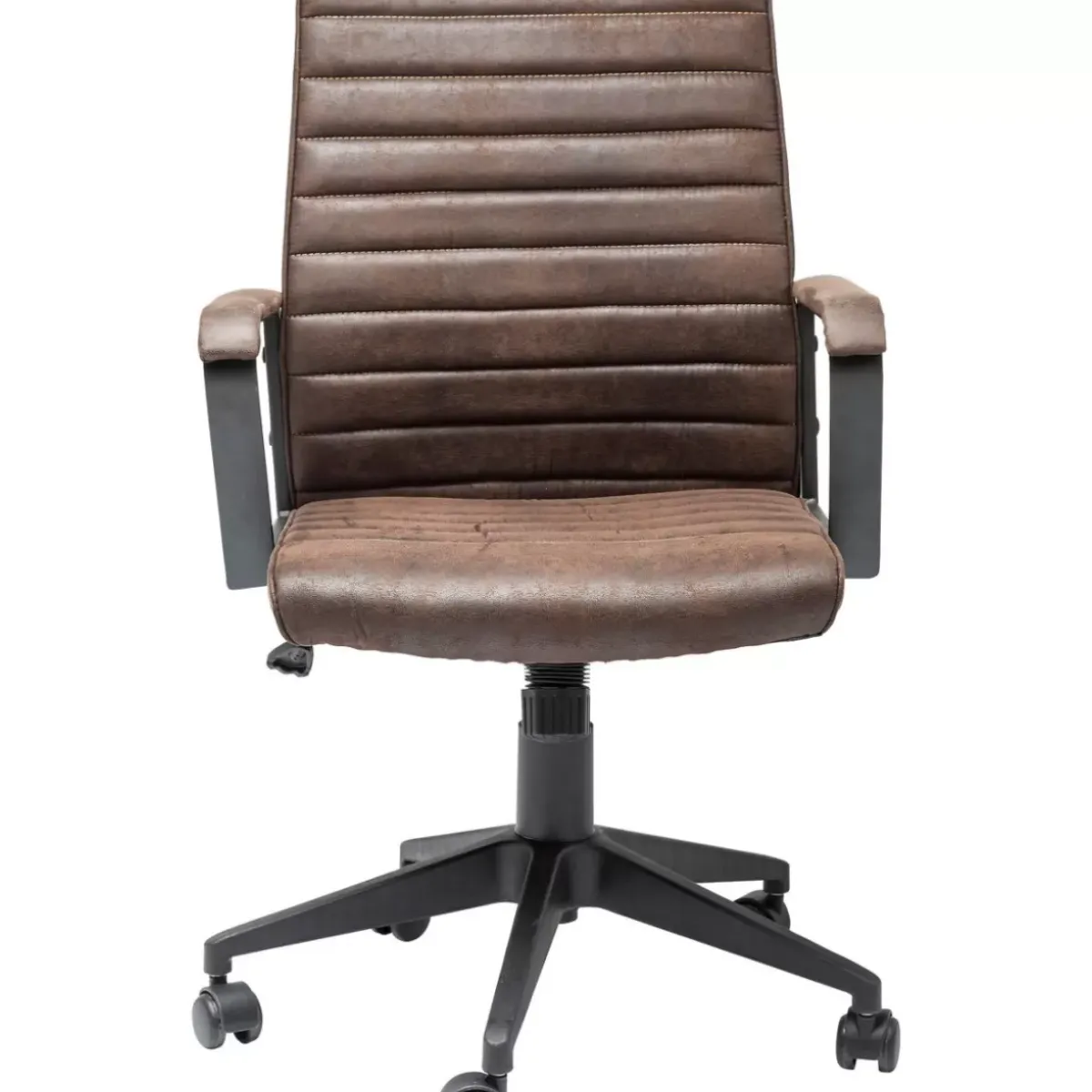 KARE Design Burodrehstuhl Labora Braun- Stühle