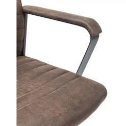 KARE Design Burodrehstuhl Labora Braun- Stühle