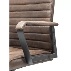 KARE Design Burodrehstuhl Labora Braun- Stühle