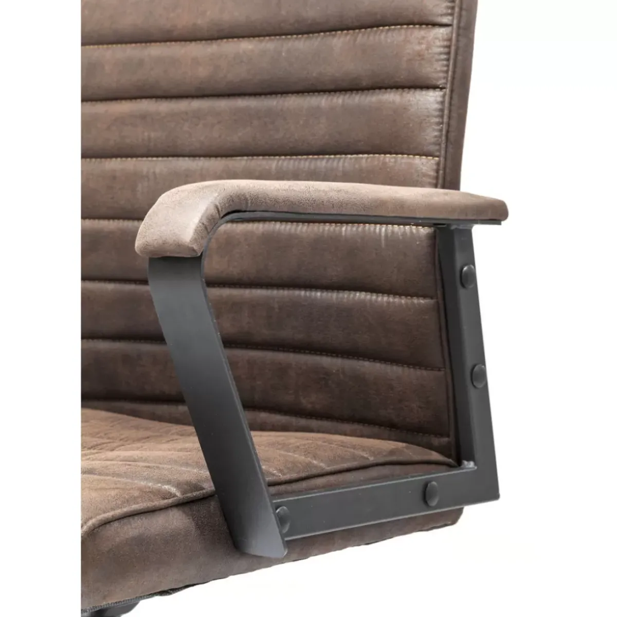 KARE Design Burodrehstuhl Labora Braun- Stühle