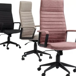 KARE Design Burodrehstuhl Labora High Schwarz- Stühle