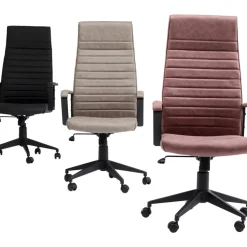 KARE Design Burodrehstuhl Labora High Pebble- Stühle