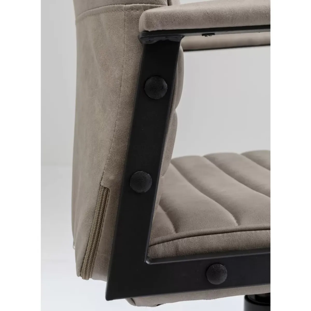 KARE Design Burodrehstuhl Labora High Pebble- Stühle