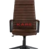 KARE Design Burodrehstuhl Labora High Braun- Stühle