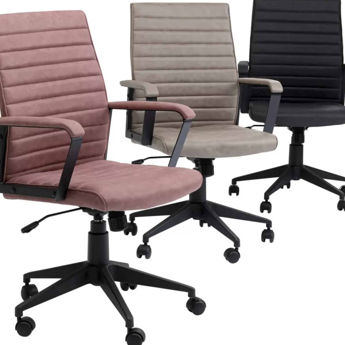 KARE Design Burodrehstuhl Labora Pebble- Stühle