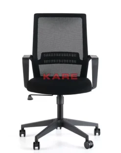 KARE Design Burodrehstuhl Max Schwarz- Stühle