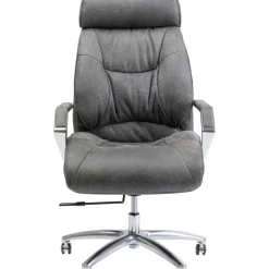 KARE Design Burostuhl Bureau Grau- Stühle