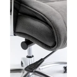 KARE Design Burostuhl Bureau Grau- Stühle