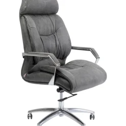 KARE Design Burostuhl Bureau Grau- Stühle