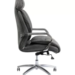 KARE Design Burostuhl Bureau Grau- Stühle