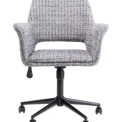 KARE Design Burostuhl Marianne Grau- Stühle