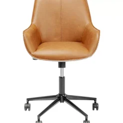 KARE Design Burostuhl Monica Braun- Stühle