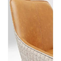 KARE Design Burostuhl Monica Braun- Stühle