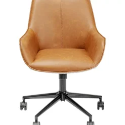 KARE Design Burostuhl Monica Braun- Stühle