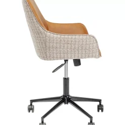 KARE Design Burostuhl Monica Braun- Stühle