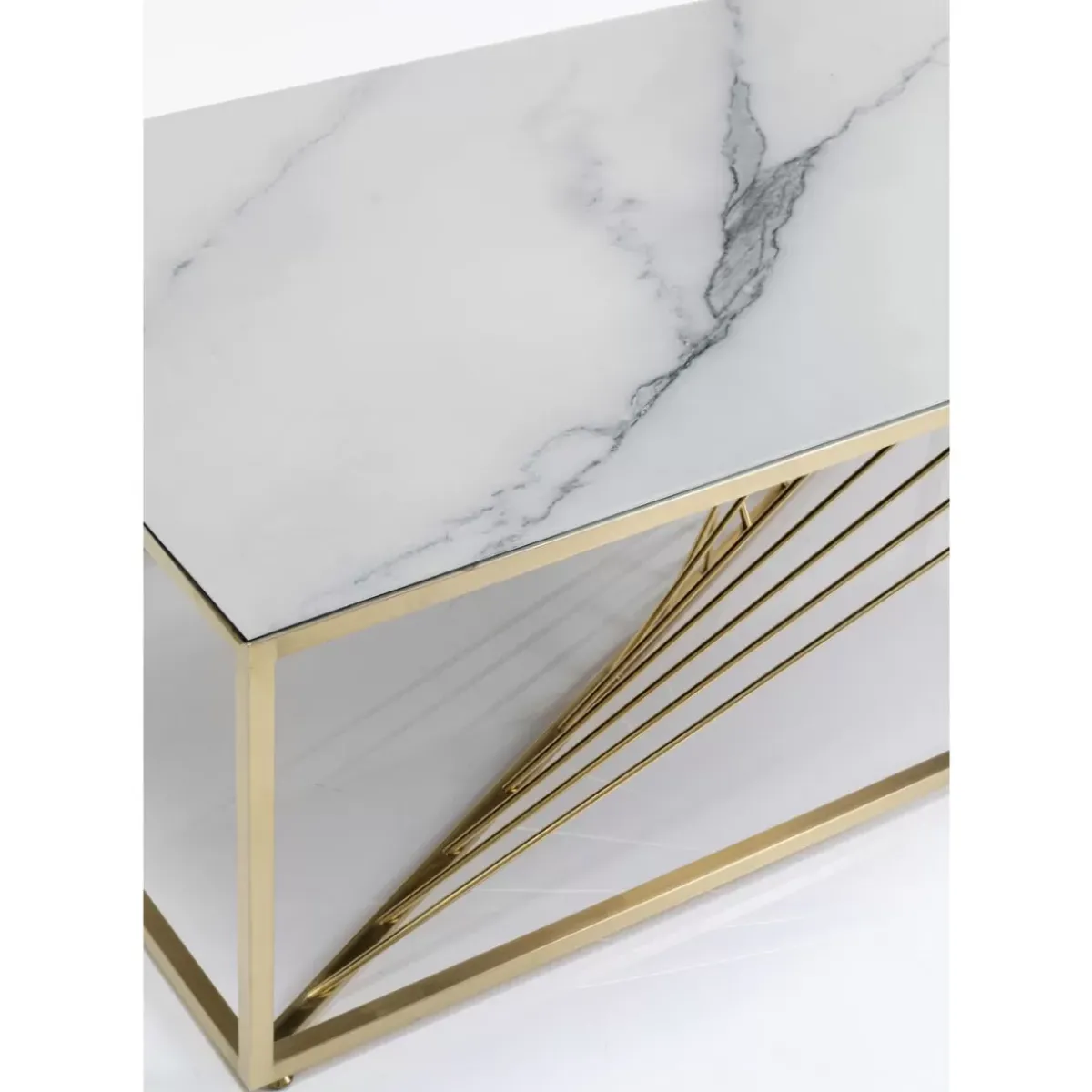 KARE Design Couchtisch Art Marble Glass 140X70Cm- Tische