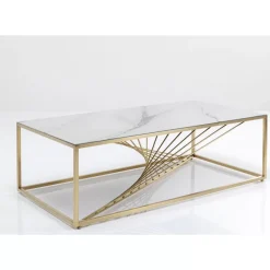 KARE Design Couchtisch Art Marble Glass 140X70Cm- Tische