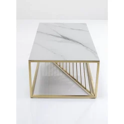 KARE Design Couchtisch Art Marble Glass 140X70Cm- Tische