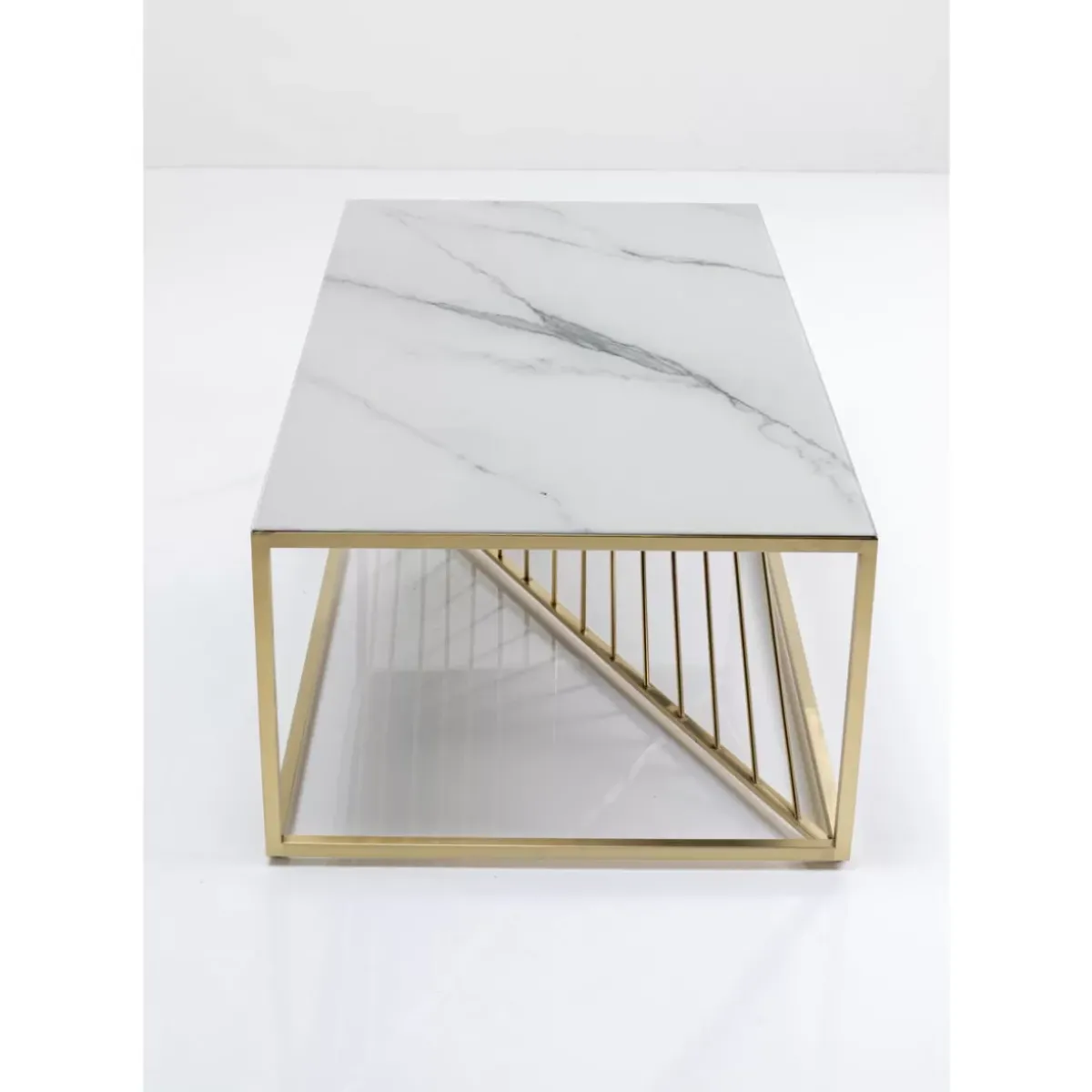 KARE Design Couchtisch Art Marble Glass 140X70Cm- Tische