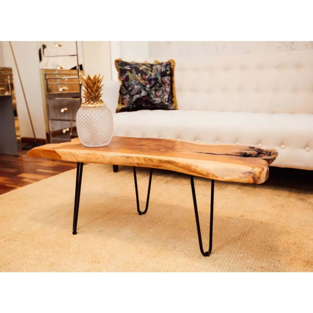 KARE Design Couchtisch Aspen Natur 106X41- Tische