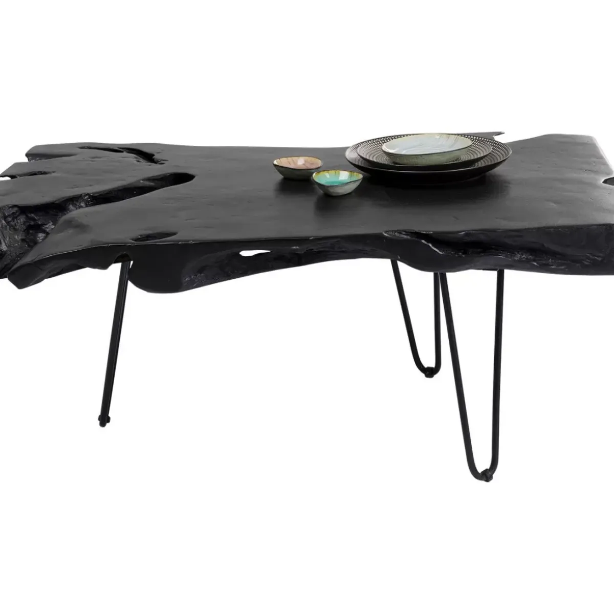 KARE Design Couchtisch Aspen Schwarz 100X40- Tische