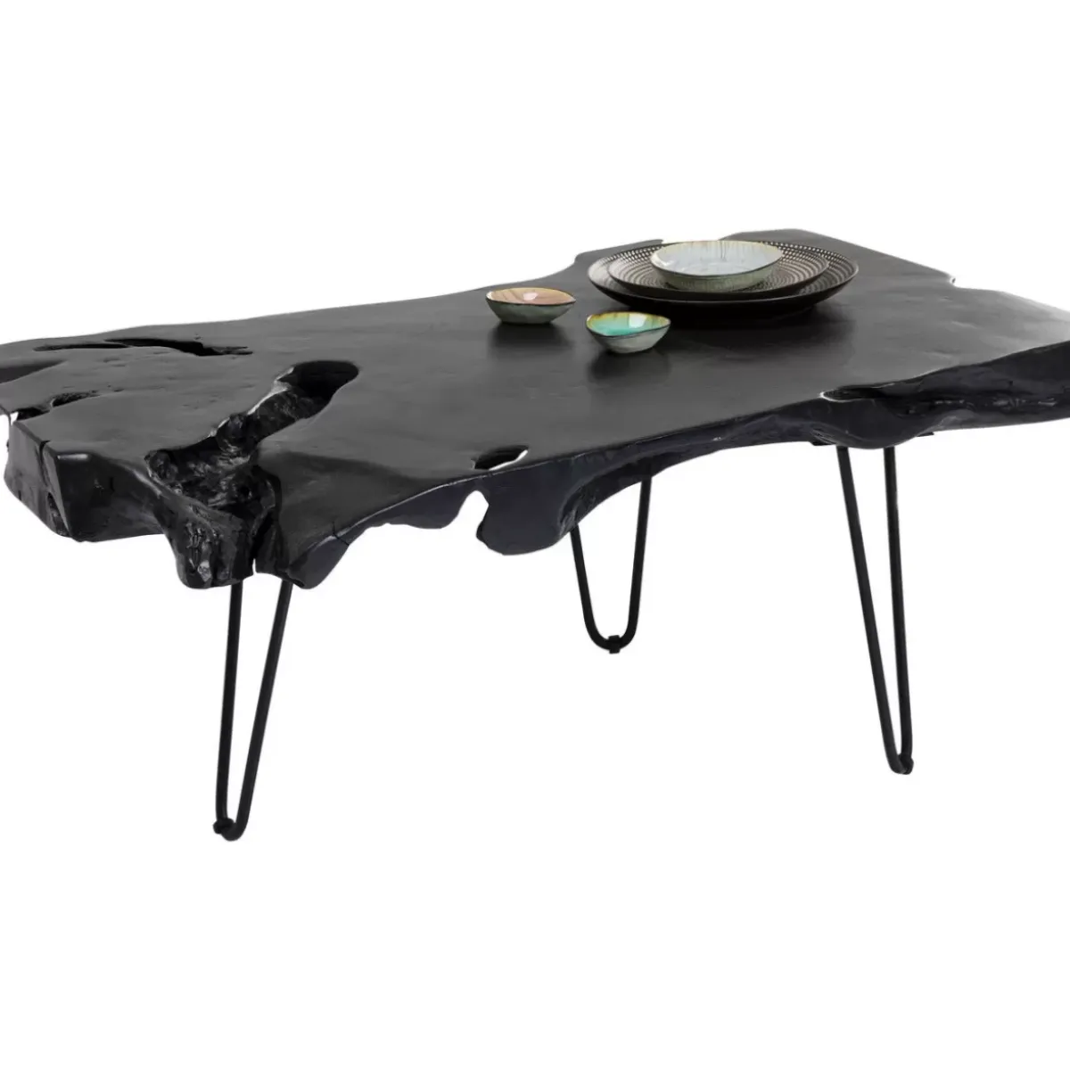 KARE Design Couchtisch Aspen Schwarz 100X40- Tische