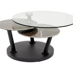 KARE Design Couchtisch Avignon 80 (+124)X80Cm- Tische