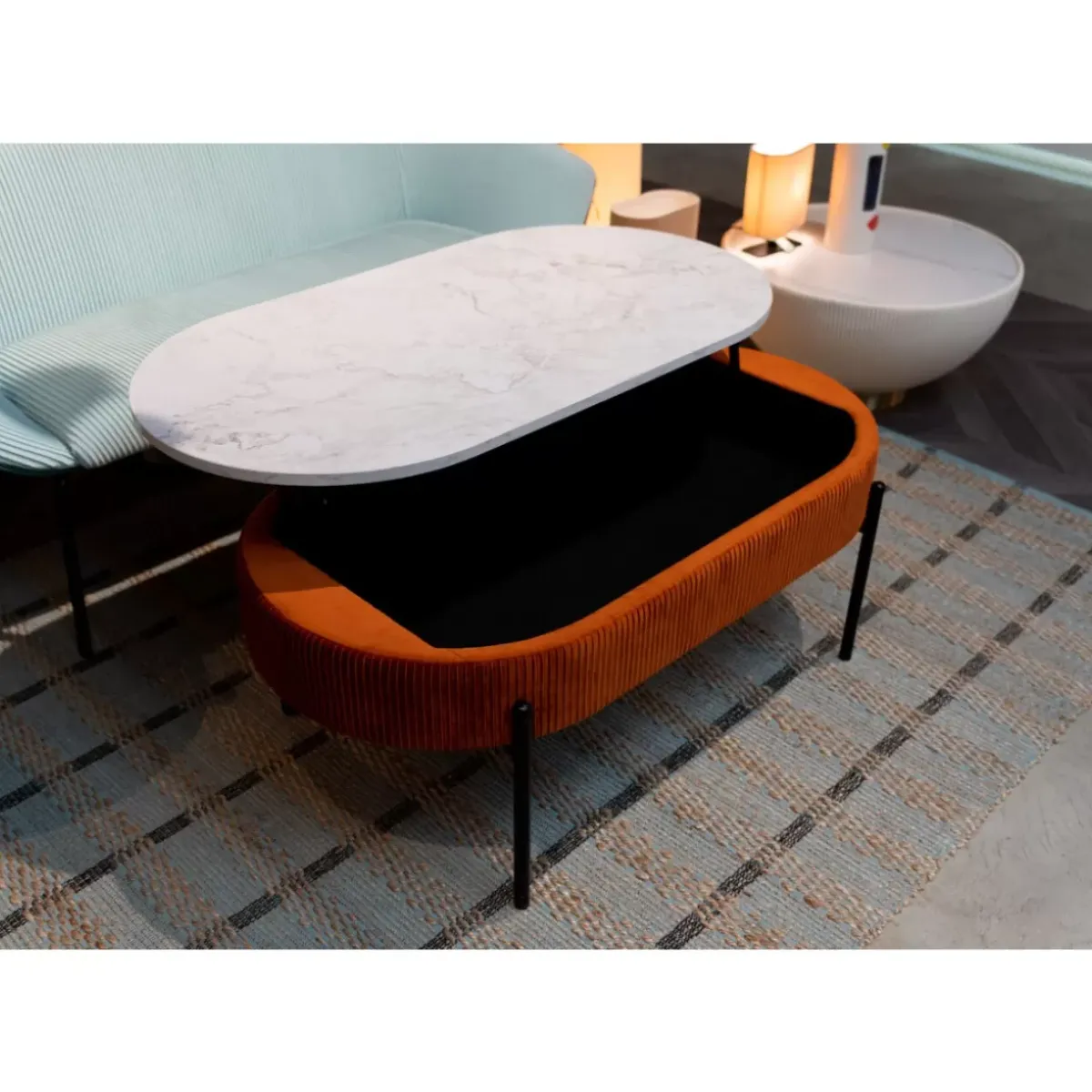 KARE Design Couchtisch Ballabile Storage 114X60Cm- Tische