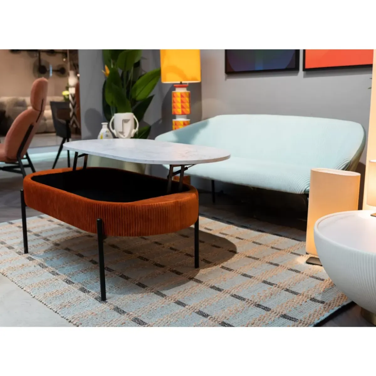 KARE Design Couchtisch Ballabile Storage 114X60Cm- Tische