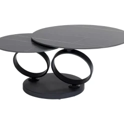 KARE Design Couchtisch Beverly Schwarz 133X80Cm- Tische