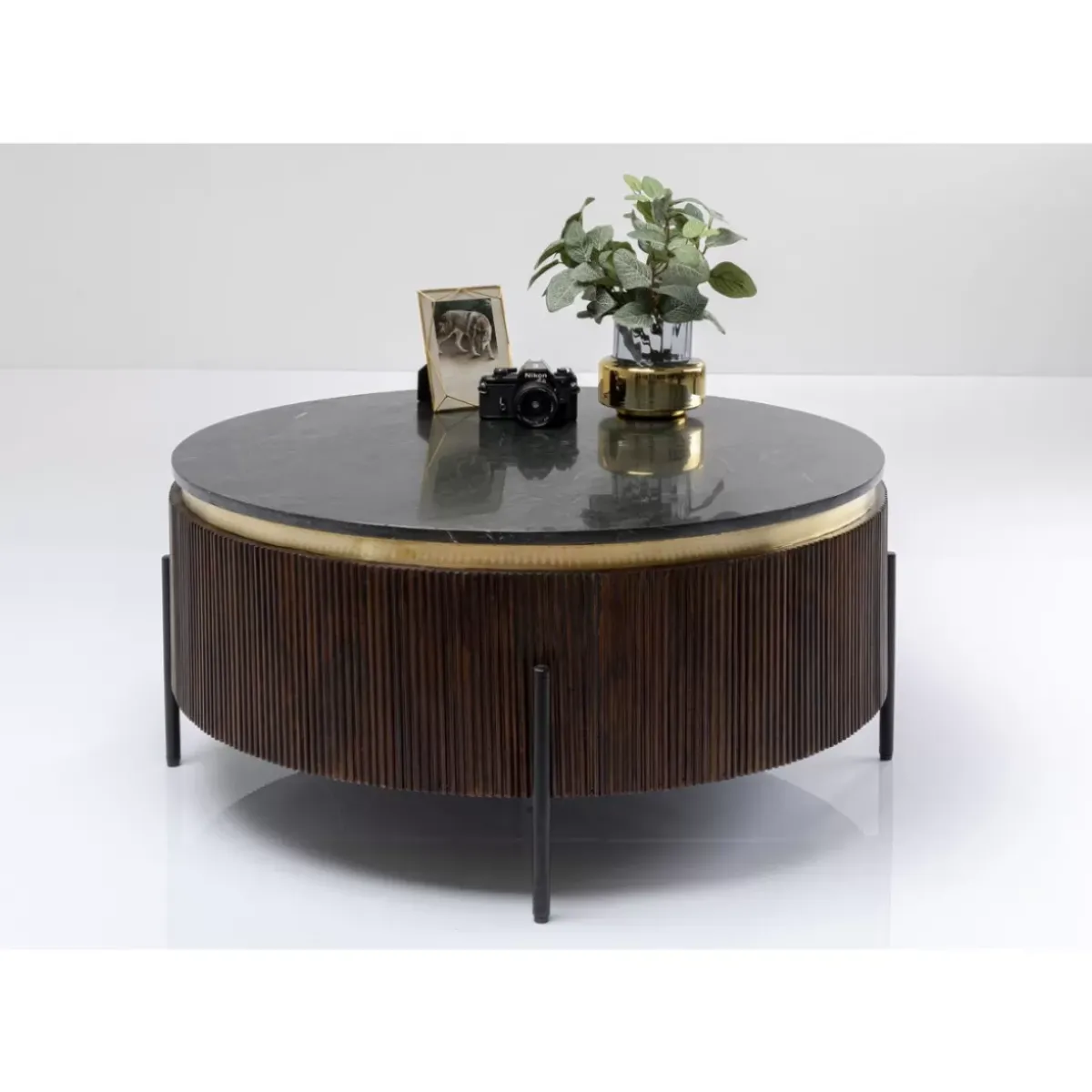 KARE Design Couchtisch Catalina O90Cm- Tische