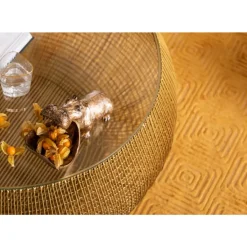 KARE Design Couchtisch Cesta Gold- Tische