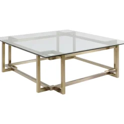 KARE Design Couchtisch Clara Gold 120X120- Tische