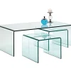 KARE Design Couchtisch Clear Club (3/Set)- Tische