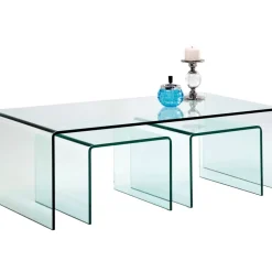 KARE Design Couchtisch Clear Club (3/Set)- Tische