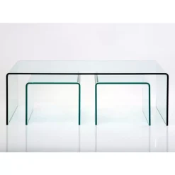 KARE Design Couchtisch Clear Club (3/Set)- Tische