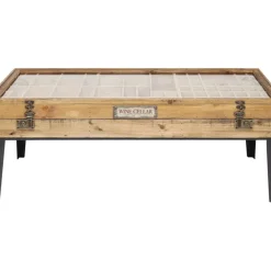 KARE Design Couchtisch Collector Nature 122X55Cm- Tische