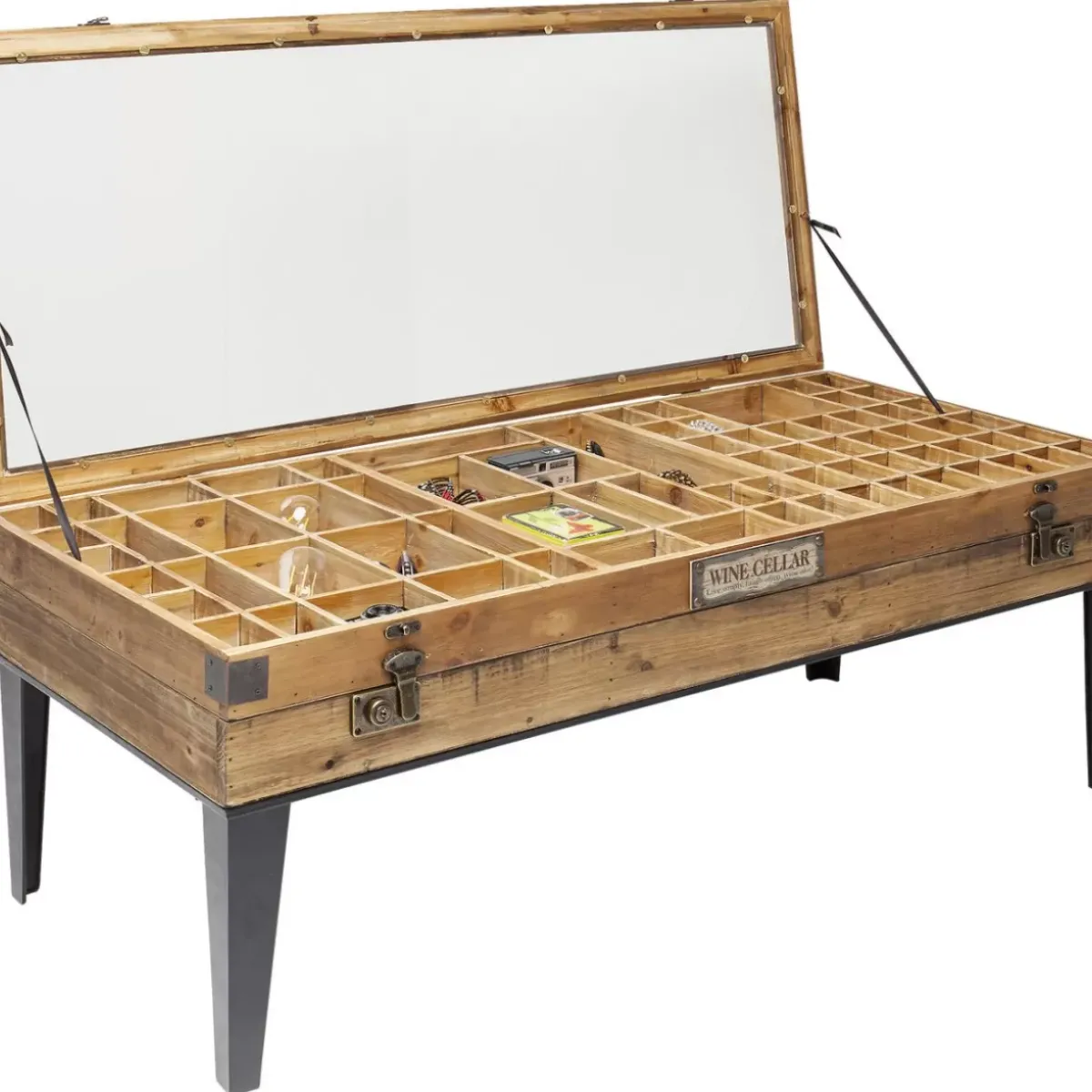 KARE Design Couchtisch Collector Nature 122X55Cm- Tische