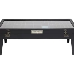 KARE Design Couchtisch Collector Schwarz 122X55Cm- Tische
