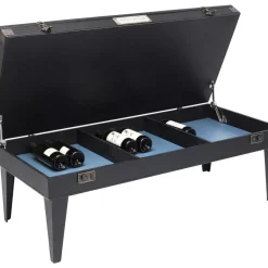 KARE Design Couchtisch Collector Schwarz 122X55Cm- Tische