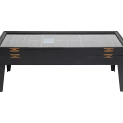 KARE Design Couchtisch Collector Schwarz 122X55Cm- Tische