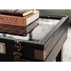 KARE Design Couchtisch Collector Schwarz 122X55Cm- Tische