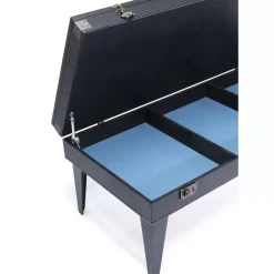 KARE Design Couchtisch Collector Schwarz 122X55Cm- Tische