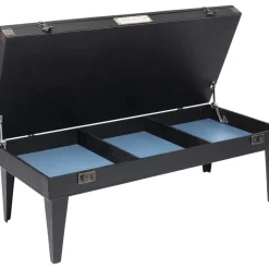 KARE Design Couchtisch Collector Schwarz 122X55Cm- Tische