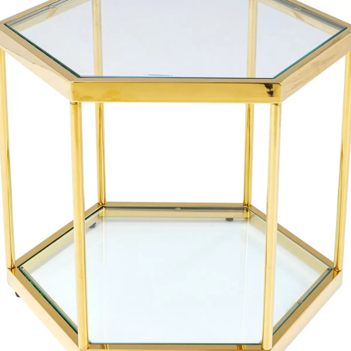 KARE Design Couchtisch Comb Gold 45- Tische