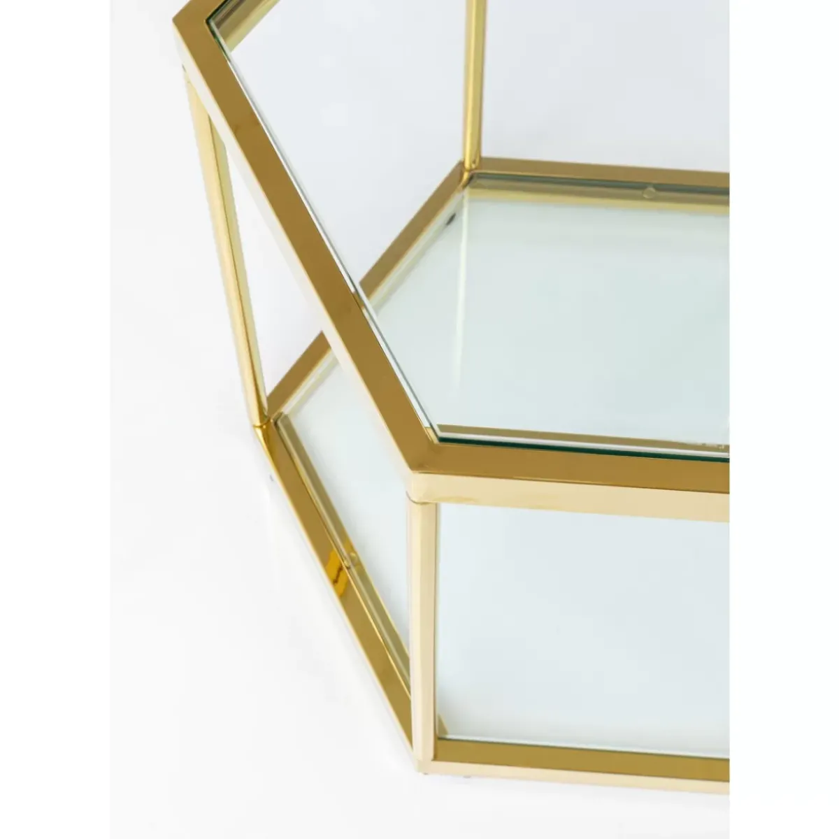 KARE Design Couchtisch Comb Gold 45- Tische