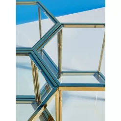 KARE Design Couchtisch Comb Gold 45- Tische