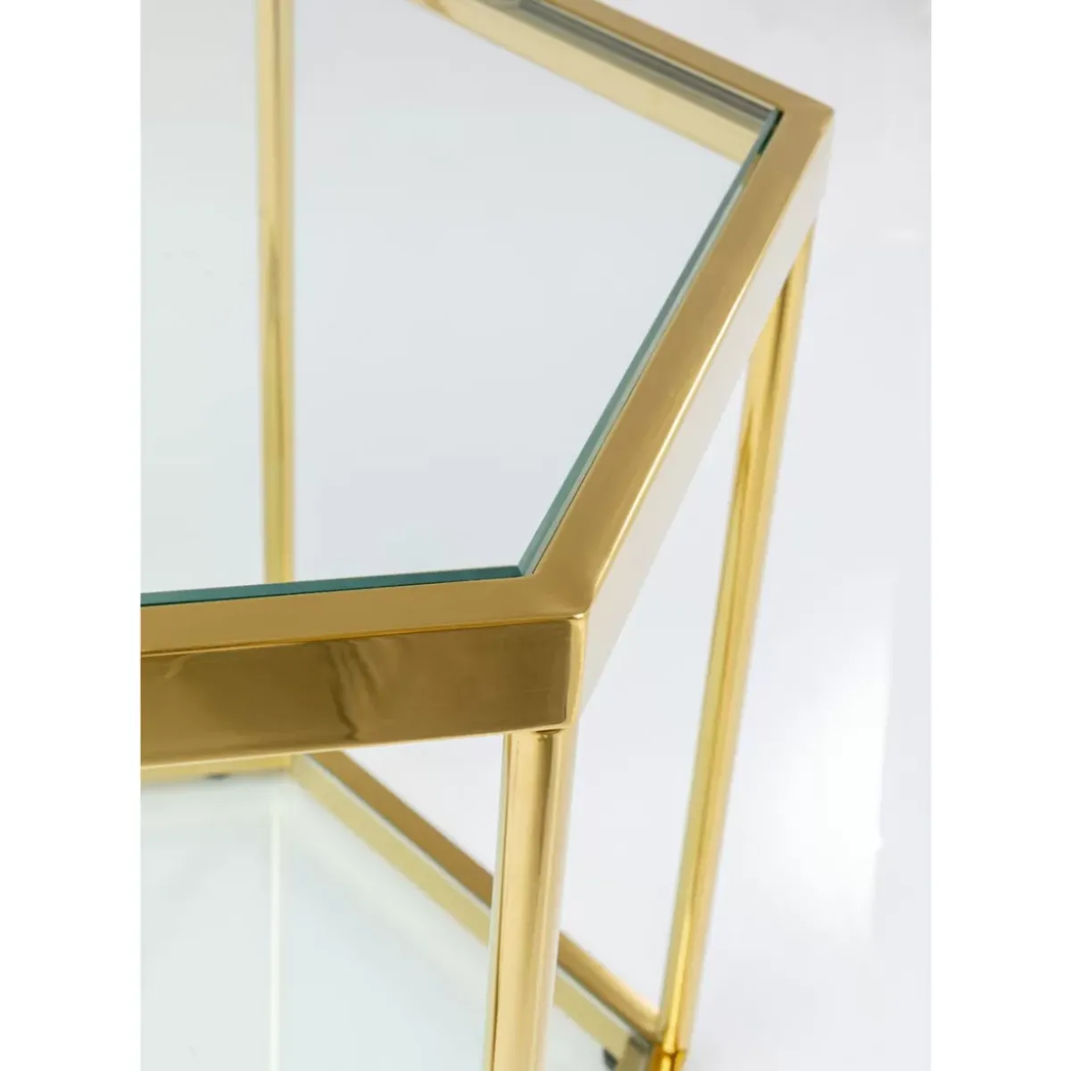 KARE Design Couchtisch Comb Gold 45- Tische