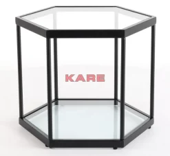 KARE Design Couchtisch Comb Schwarz 45Cm- Tische